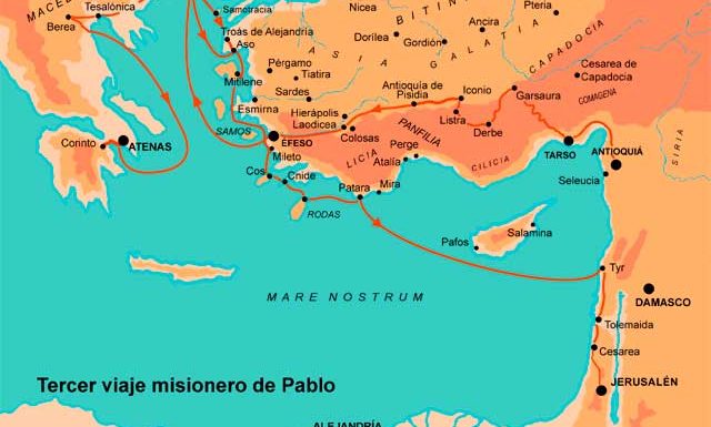 Tercer viaje de Pablo
